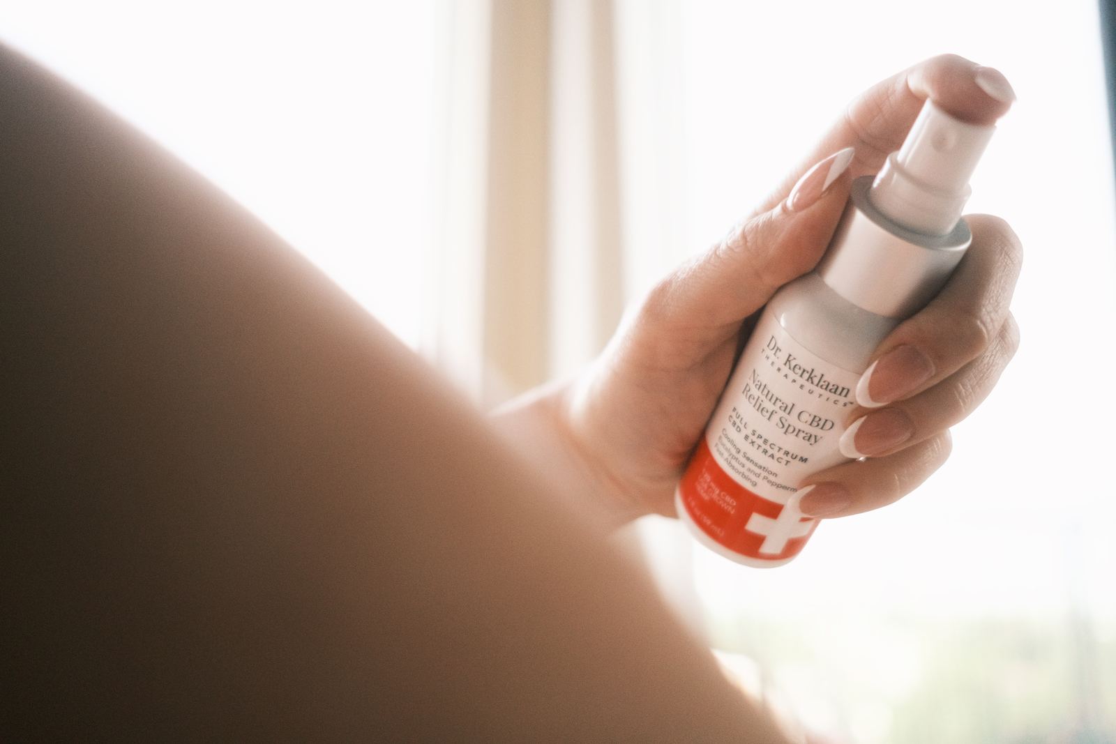 Dr. Kerklaan CBD product photographed in daylight